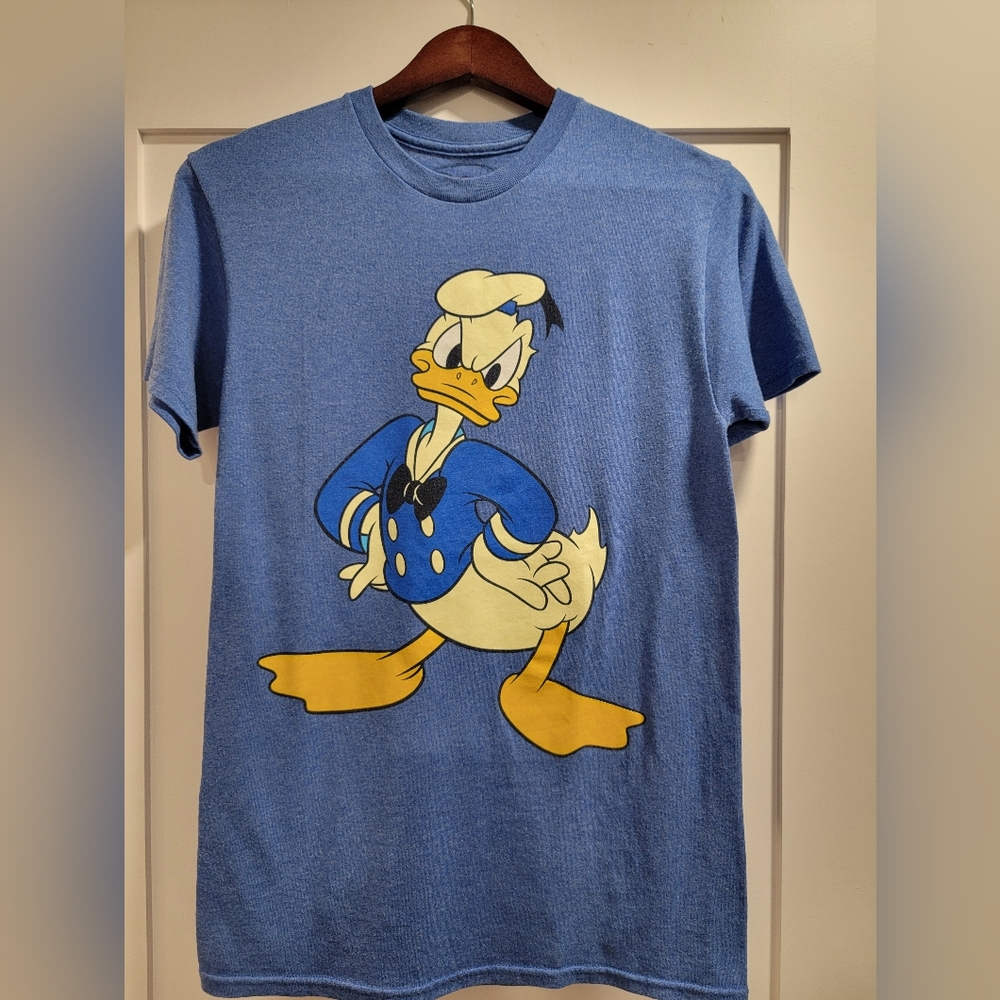 Disney Blue Tee with Donald Duck Graphic